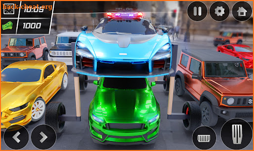 Elevated Police Car Game screenshot