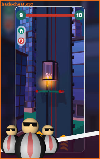 Elevator Fall : best free hard casual fun game screenshot