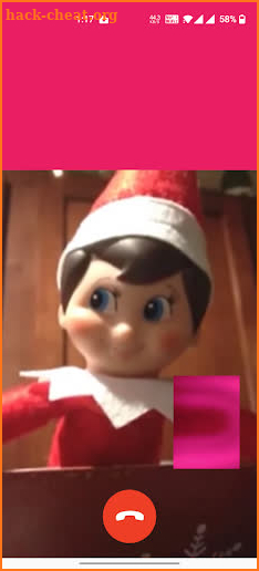 Elf in The Shelf Video Call screenshot