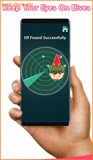 Elf on The Shelf Tracker Radar Simulator screenshot