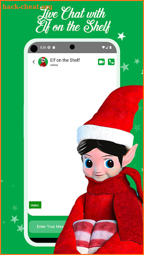 Elf on the Shelf Video Call screenshot