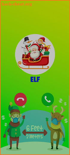 Elf on the shelf video call screenshot