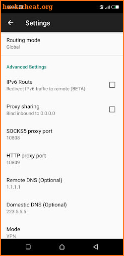 EliaNet-V2ray VPN Client App screenshot