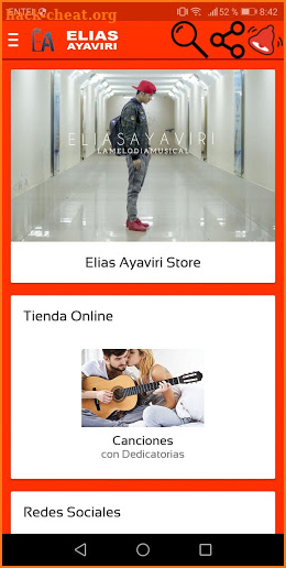 Elias Ayaviri Store screenshot