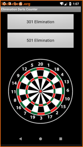 Elimination Dart Counter screenshot