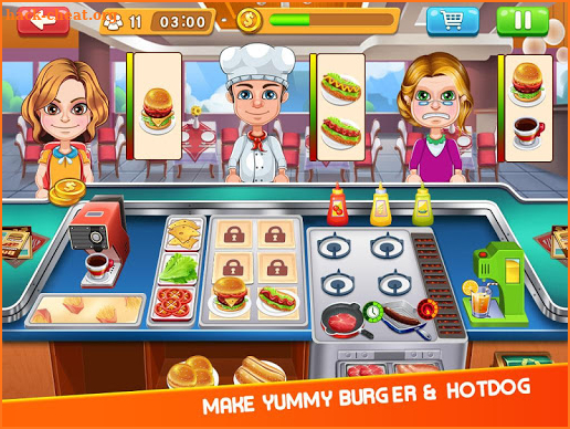 Elis Baby Chef Restaurant Cooking Games screenshot