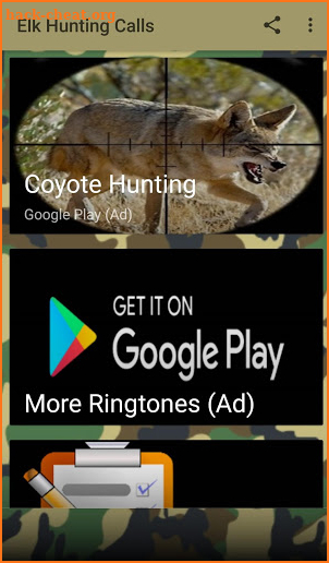 Elk Hunting Calls screenshot