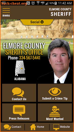Elmore County AL Sheriffs Office screenshot