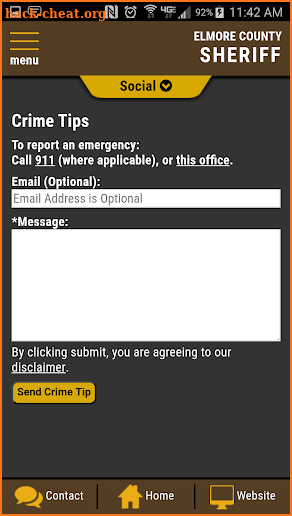 Elmore County AL Sheriffs Office screenshot