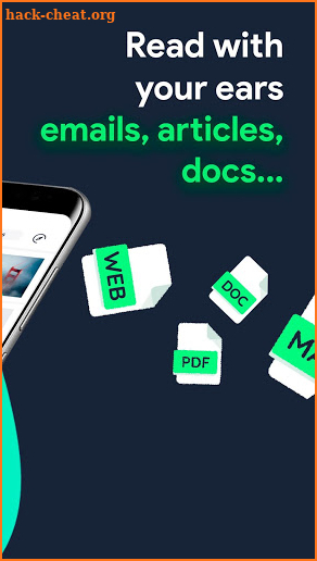 elocance: Article, Newsletter, PDF reader app screenshot