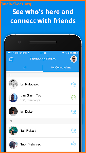 Eloops - The Engagement & Communications app screenshot
