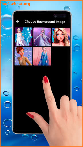 Elsa Frozen Princess Queen Live Wallpaper screenshot