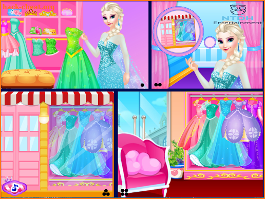 Elsas cloths shop - Dress up games for girls screenshot