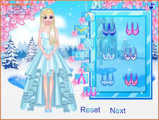 Elsas Queenn Wedding - Dress up games for girls screenshot