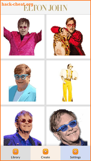 Elton John Color by Number - Pixel Art Game screenshot