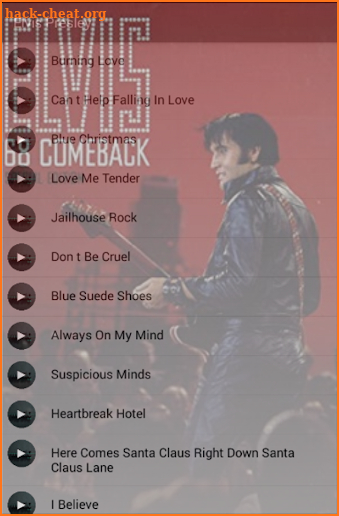 Elvis Presley All Songs screenshot