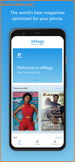 eMags Newsstand screenshot