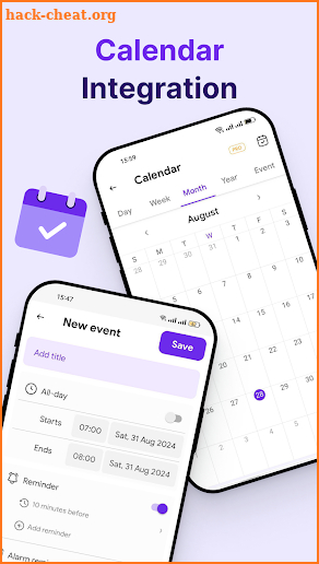 Email & Calendar screenshot