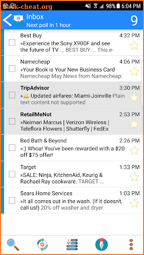 Email App for Android - MailTrust screenshot