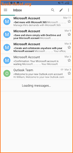 Email App for Hotmail screenshot