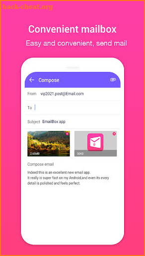 Email Box:Easily read and send screenshot
