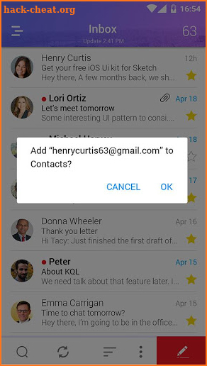 Email - email mailbox screenshot