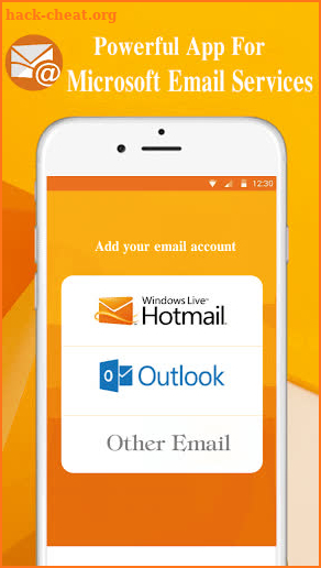Email for Hotmail – Outlook Exchange screenshot