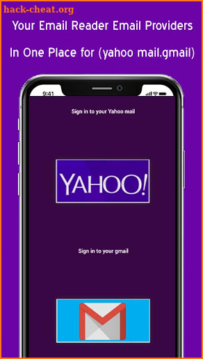 Email for YAHOO Mail & Gmail Login Apps screenshot