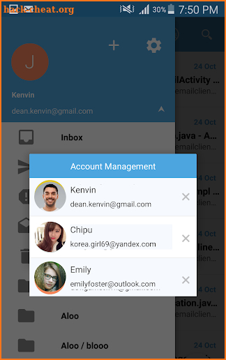 Email Lite - Offline Support screenshot