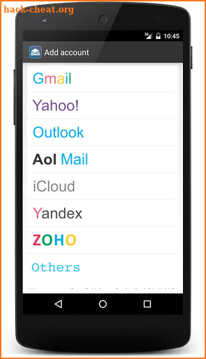 Emails - AOL, Outlook, Hotmail screenshot
