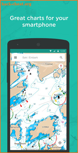 Embark: Offline, personal nautical maps & weather screenshot