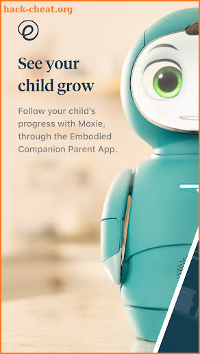 Embodied Moxie Parent App screenshot