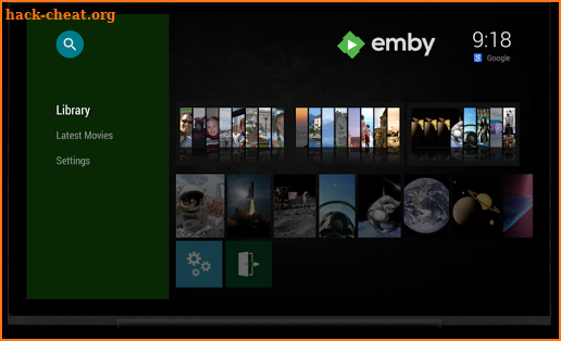 Emby for Android TV screenshot