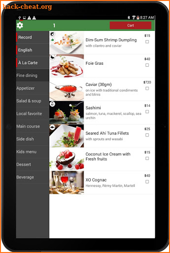 eMenu - Restaurant Menu (Paid) screenshot