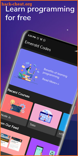 Emerald Codes | Learn To Code For Free screenshot