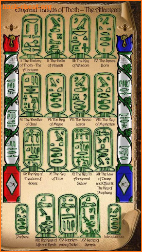 Emerald Tablets of Thoth screenshot