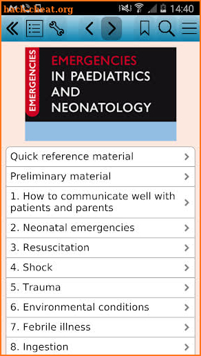 Emergencies in Paediatrics & N screenshot