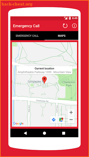 Emergency Call screenshot