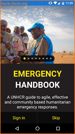 Emergency Handbook screenshot