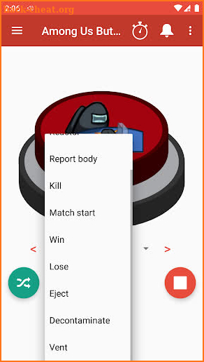 Emergency Meeting Button for Among Us screenshot
