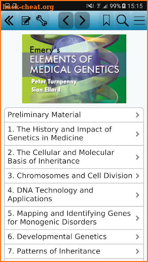 Emery's Elements of Medical Genetics 14e screenshot