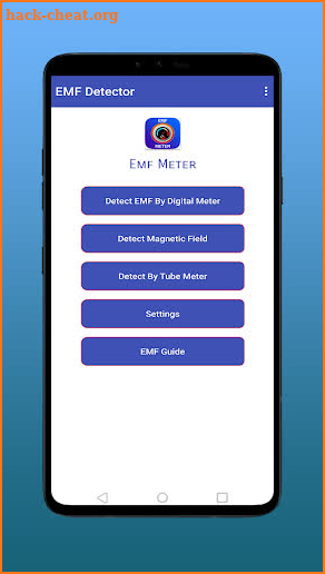 EMF Detector - EMF Finder - EMF Radiation detector screenshot