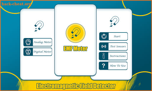 EMF Meter, Magnetic Filed Detector,Sensor Test screenshot