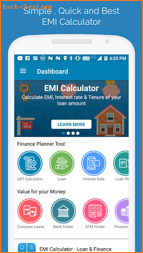 EMI Calculator - Loan & Finance Planner screenshot