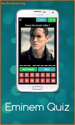 Eminem Quiz Game screenshot