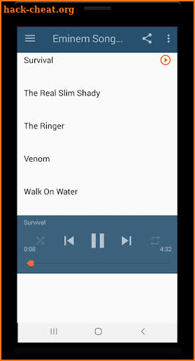 Eminem Song Offline screenshot