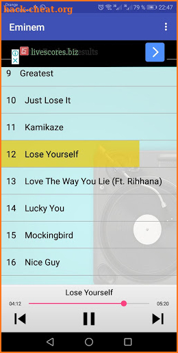 Eminem Songs screenshot