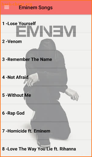 Eminem Songs Offline(50 songs) screenshot