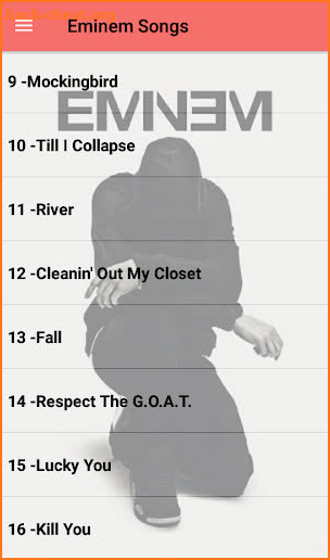 Eminem Songs Offline(50 songs) screenshot