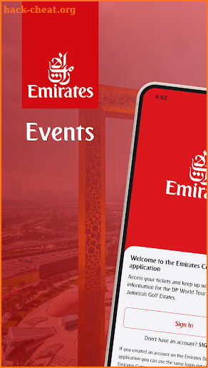 Emirates Events screenshot